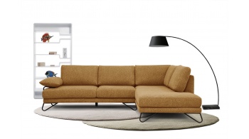 Canapé d'angle droit 5 places LORI