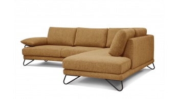 Canapé d'angle droit 5 places LORI