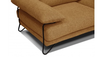 Canapé d'angle droit 5 places LORI