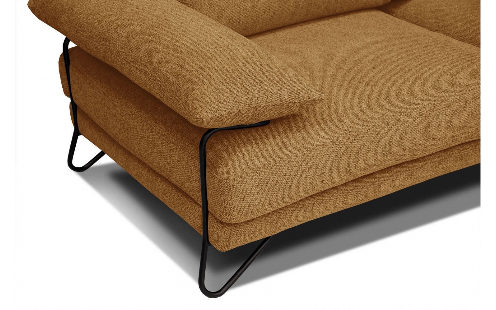 Canapé d'angle droit 5 places LORI