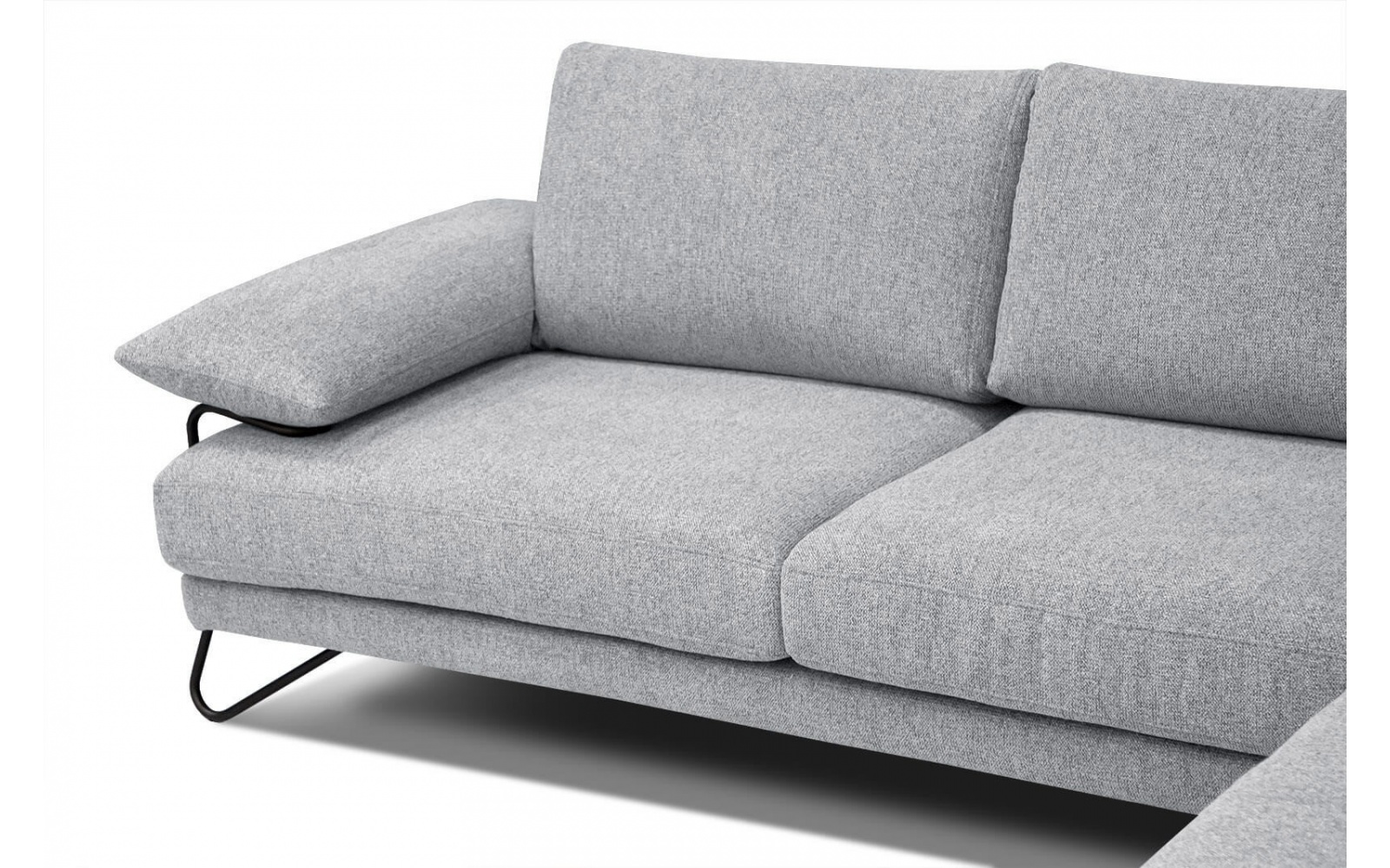 Canapé d'angle droit 5 places LORI