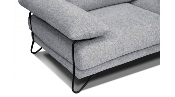 Canapé d'angle droit 5 places LORI