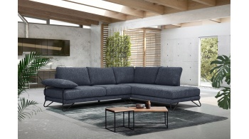 Canapé d'angle droit 5 places LORI