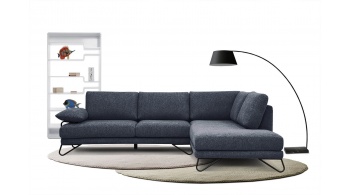 Canapé d'angle droit 5 places LORI