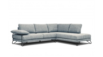 Canapé d'angle droit 5 places LORI