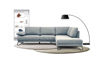 Canapé d'angle droit 5 places LORI