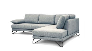 Canapé d'angle droit 5 places LORI