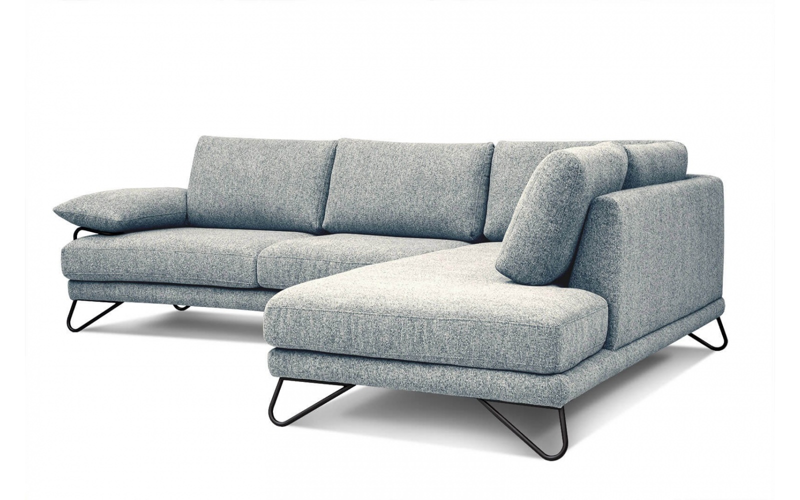 Canapé d'angle droit 5 places LORI