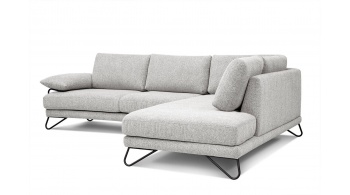 Canapé d'angle droit 5 places LORI