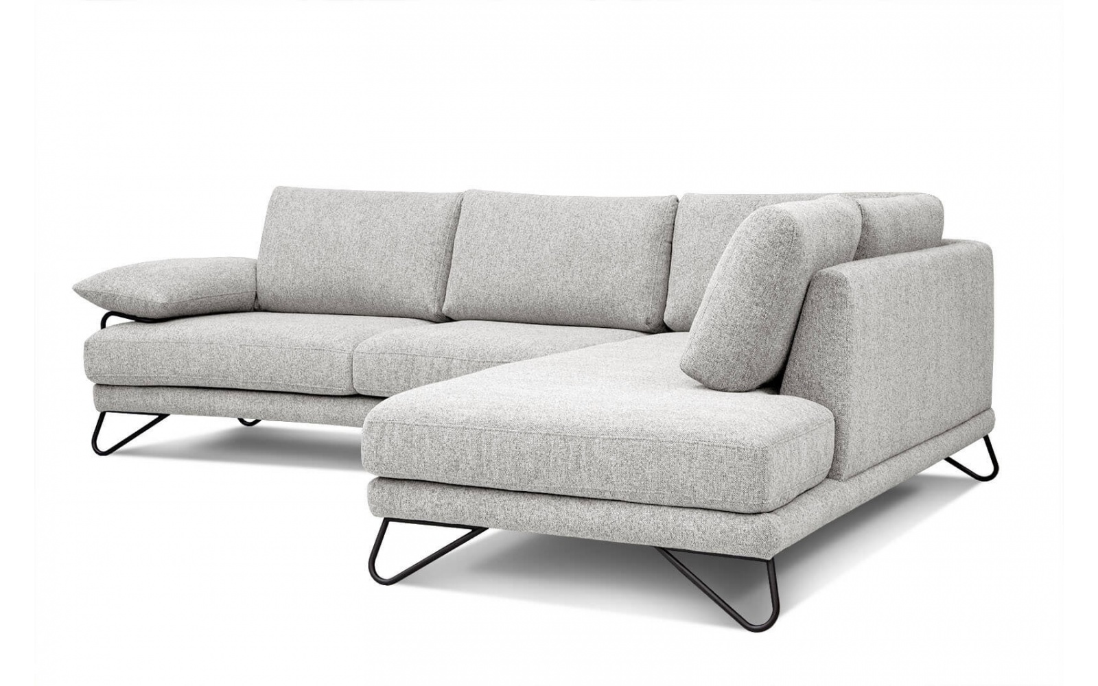 Canapé d'angle droit 5 places LORI