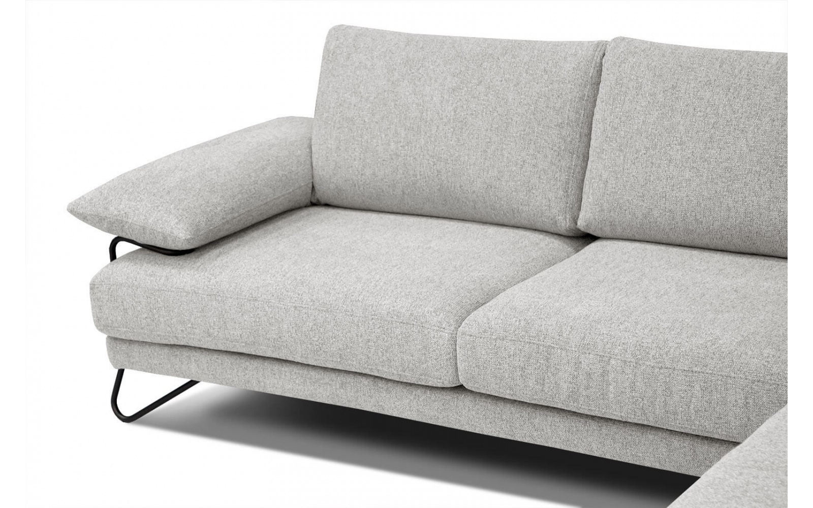 Canapé d'angle droit 5 places LORI