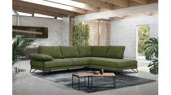 Canapé d'angle droit 5 places LORI
