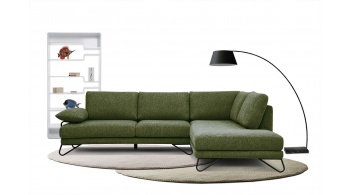 Canapé d'angle droit 5 places LORI