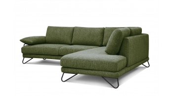 Canapé d'angle droit 5 places LORI