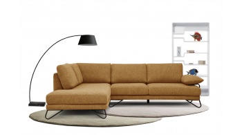 Canapé d'angle gauche 5 places LORI