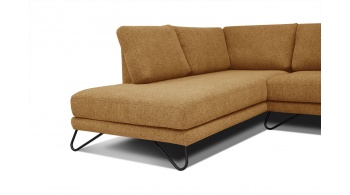 Canapé d'angle gauche 5 places LORI