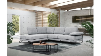 Canapé d'angle gauche 5 places LORI