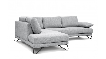 Canapé d'angle gauche 5 places LORI