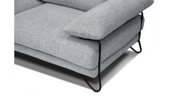 Canapé d'angle gauche 5 places LORI