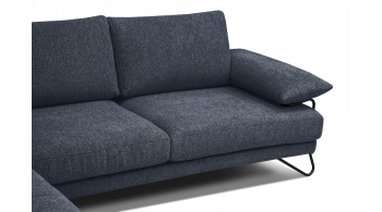 Canapé d'angle gauche 5 places LORI