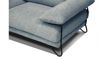 Canapé d'angle gauche 5 places LORI