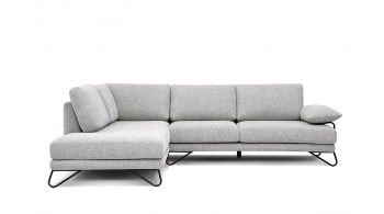 Canapé d'angle gauche 5 places LORI