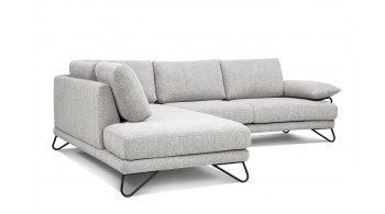 Canapé d'angle gauche 5 places LORI