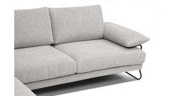 Canapé d'angle gauche 5 places LORI