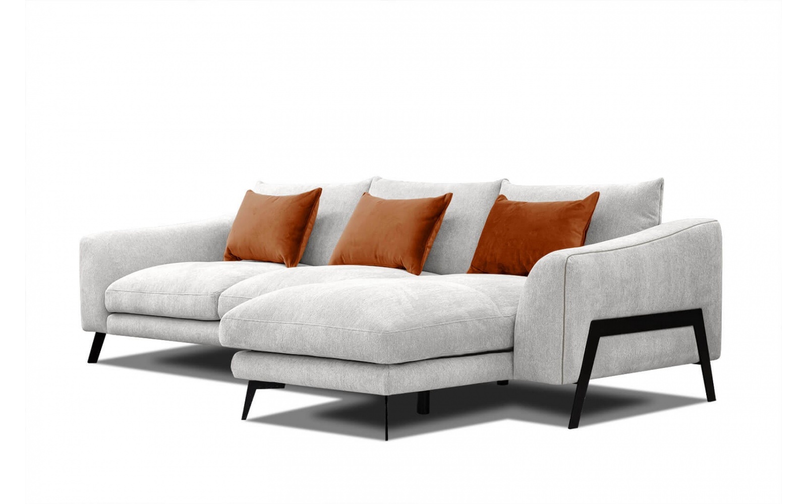 Canapé d'angle droit 4 places WINTER