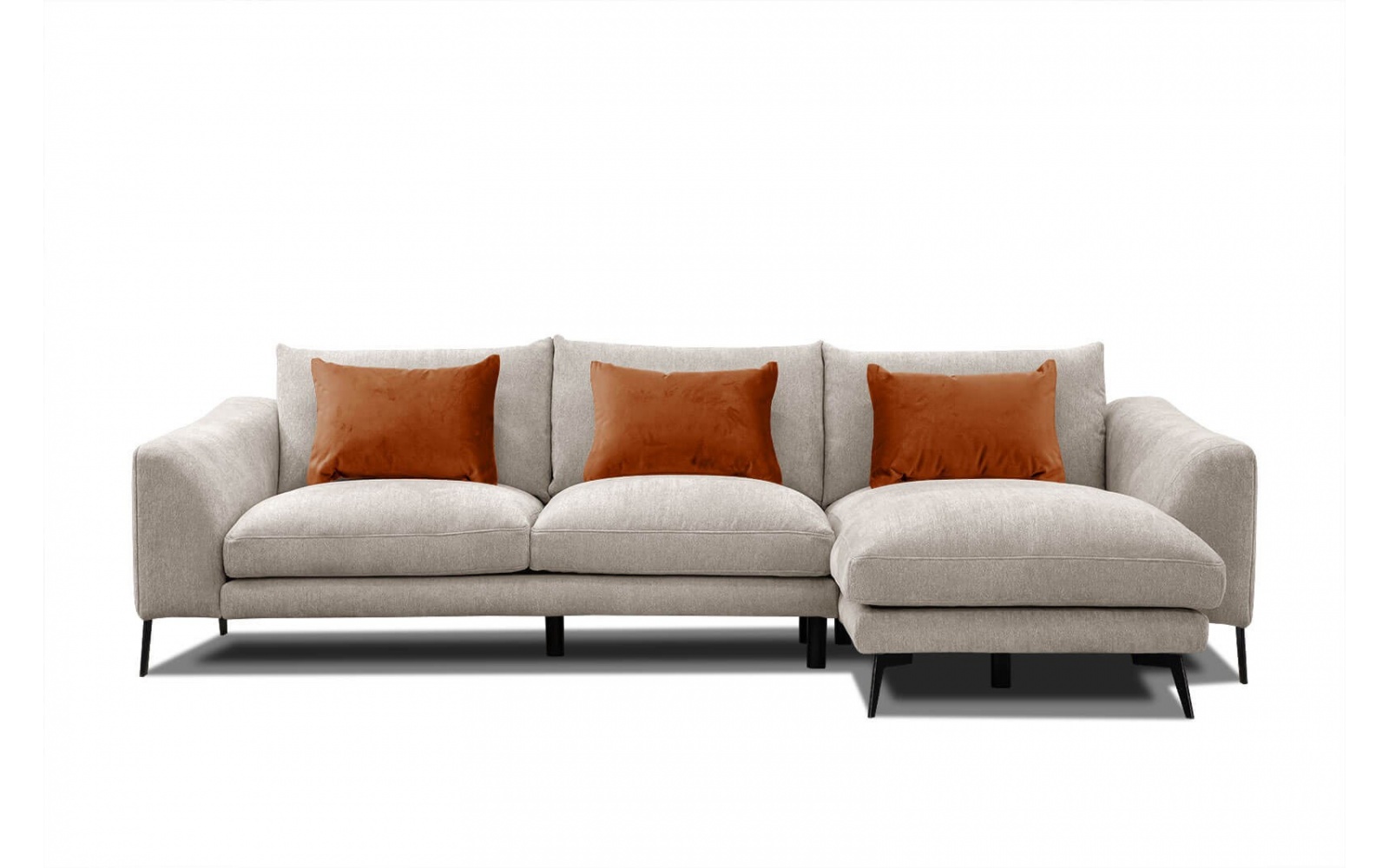 Canapé d'angle droit 4 places WINTER