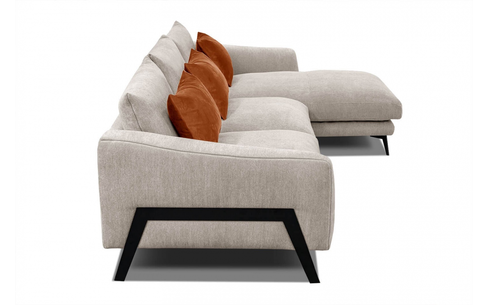 Canapé d'angle droit 4 places WINTER