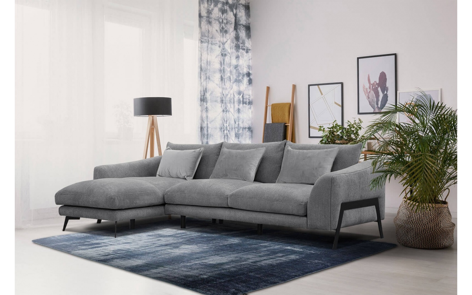 Canapé d'angle gauche 4 places WINTER