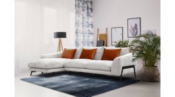 Canapé d'angle gauche 4 places WINTER