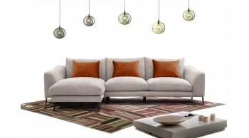 Canapé d'angle gauche 4 places WINTER