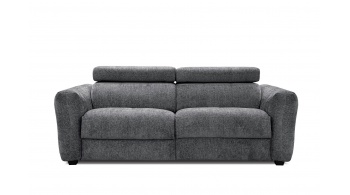 Canapé droit 3 places avec deux relax électriques CALVERA