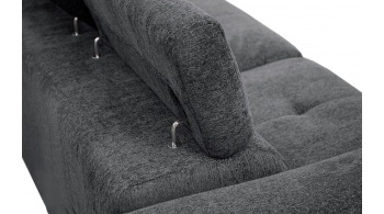 Canapé droit 3 places avec un relax électrique à côté gauche CALVERA