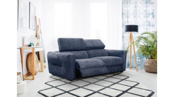 Canapé droit 3 places avec un relax électrique à côté gauche CALVERA