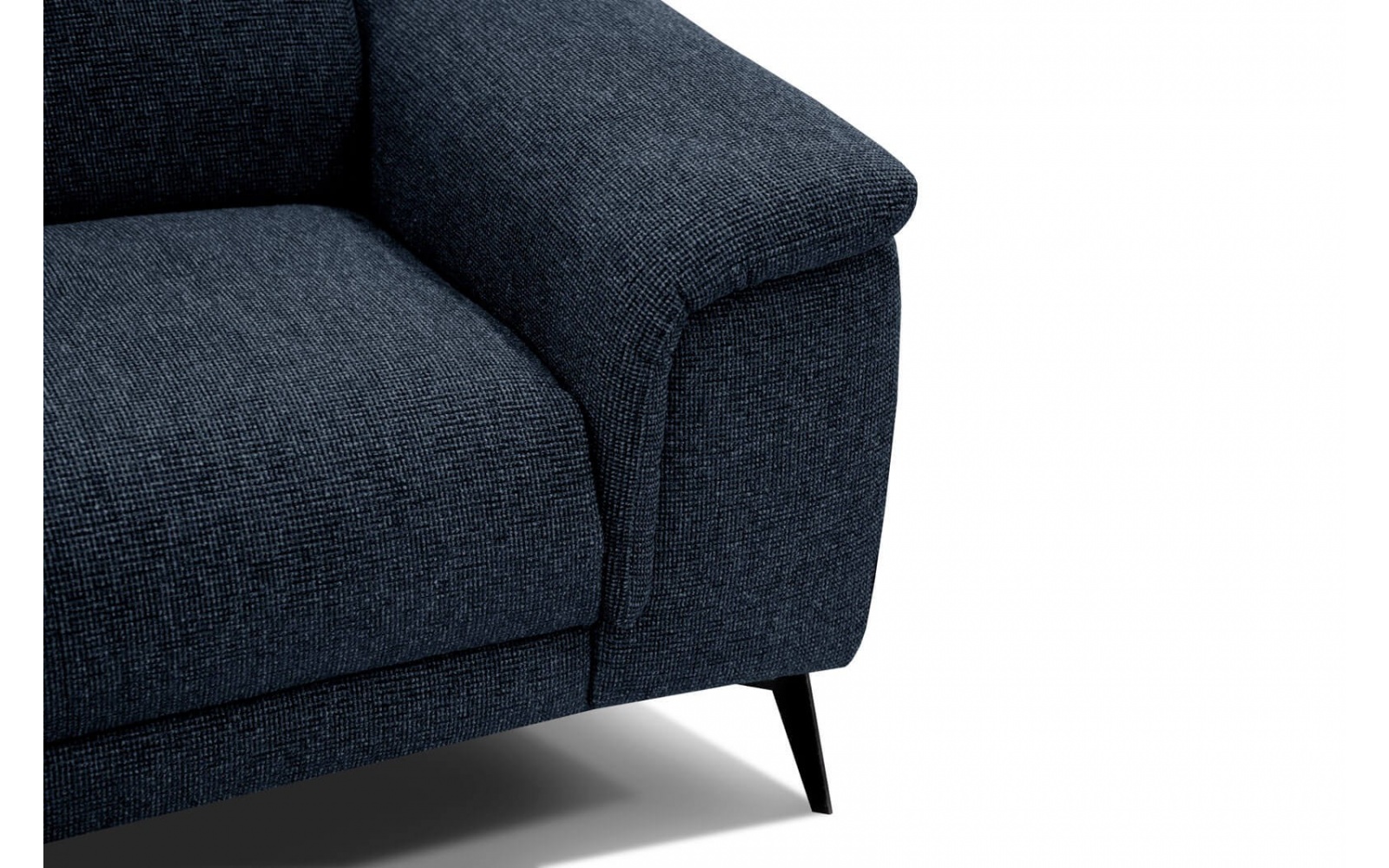 Canapé droit 3 places avec deux relax électriques FIERO