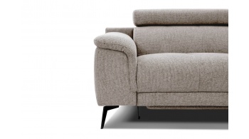 Canapé droit 3 places avec un relax électrique à côté gauche FIERO