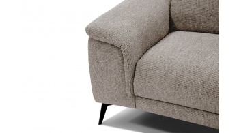 Canapé droit 3 places avec un relax électrique à côté gauche FIERO