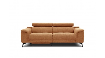 Canapé droit 3 places avec un relax électrique à côté gauche FIERO