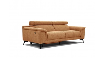 Canapé droit 3 places avec un relax électrique à côté gauche FIERO