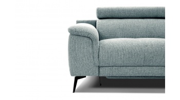 Canapé droit 3 places avec un relax électrique à côté gauche FIERO