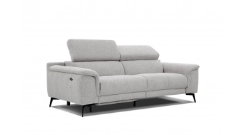 Canapé droit 3 places avec un relax électrique à côté gauche FIERO