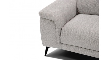 Canapé droit 3 places avec un relax électrique à côté gauche FIERO