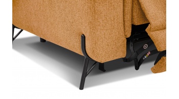 Canapé droit 3 places avec un relax électrique à côté gauche AVENA