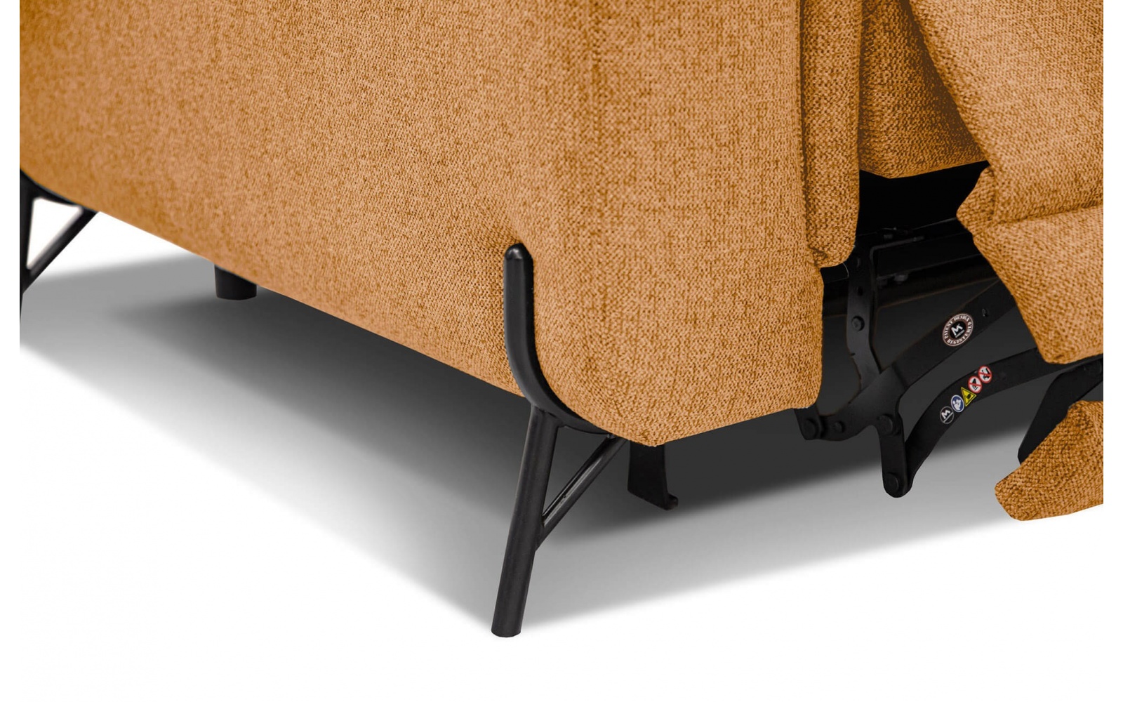 Canapé droit 3 places avec un relax électrique à côté gauche AVENA