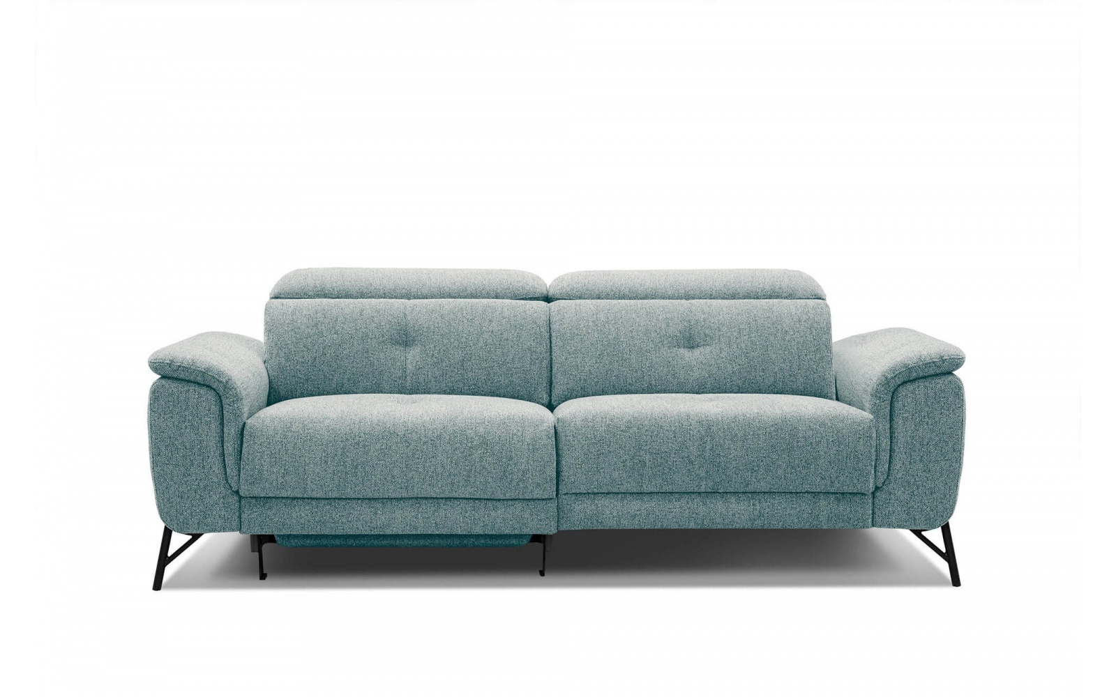 Canapé droit 3 places avec un relax électrique à côté gauche AVENA