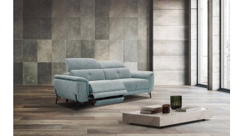 Canapé droit 3 places avec un relax électrique à côté gauche AVENA