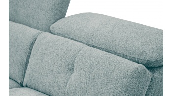 Canapé droit 3 places avec un relax électrique à côté gauche AVENA